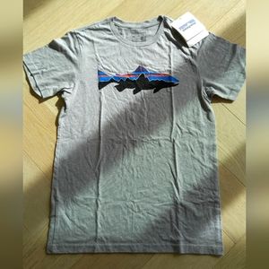 Patagonia. NWT. Discontinued. Fitz Roy Trout T shirt. Made in USA